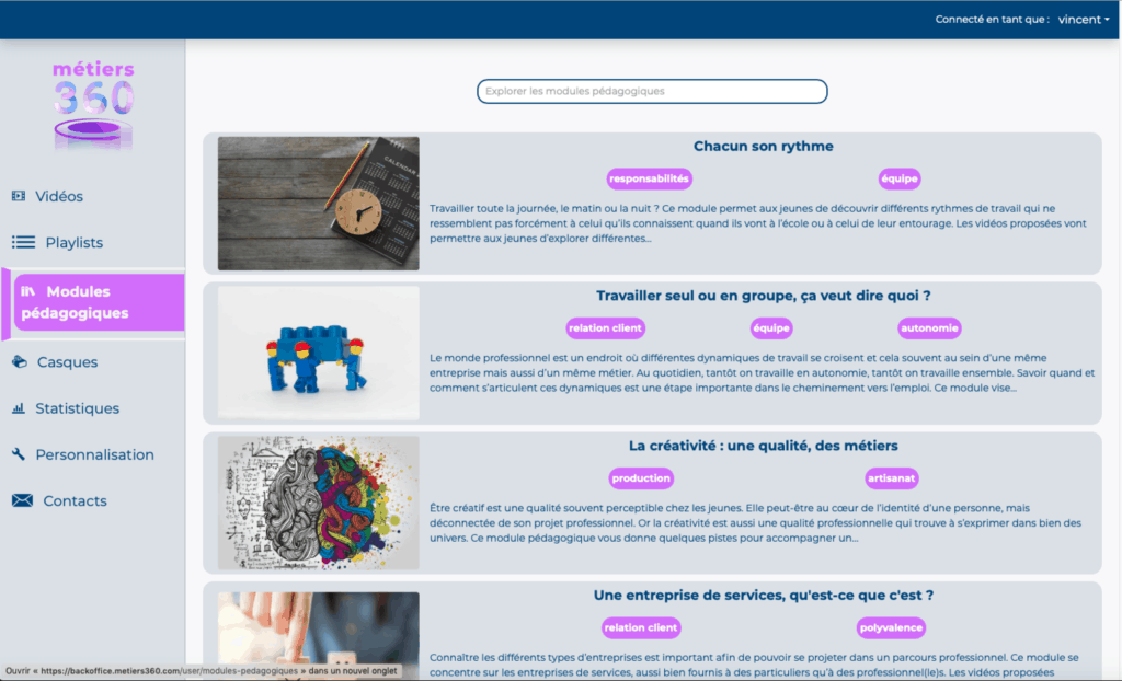modules pedagogiques PNG