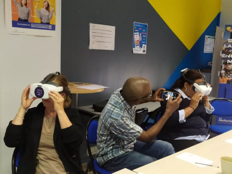 Atelier RSA découverte des métiers en réalité virtuelle