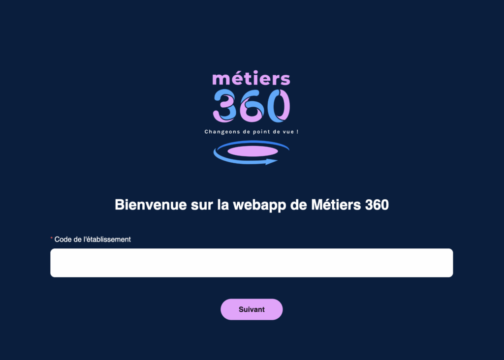 Exploration avec la webapp