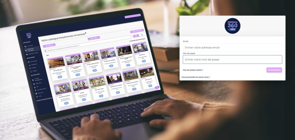 Gérer mon compte Métiers 360